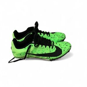 Nike Kids Neon Green and Black Sneakers size 7.5